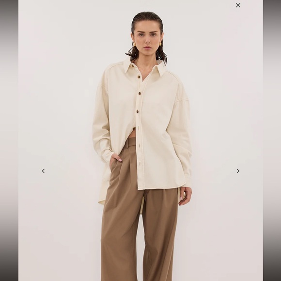 DISSH Tops - DISSH Ashton Natural Denim Shirt